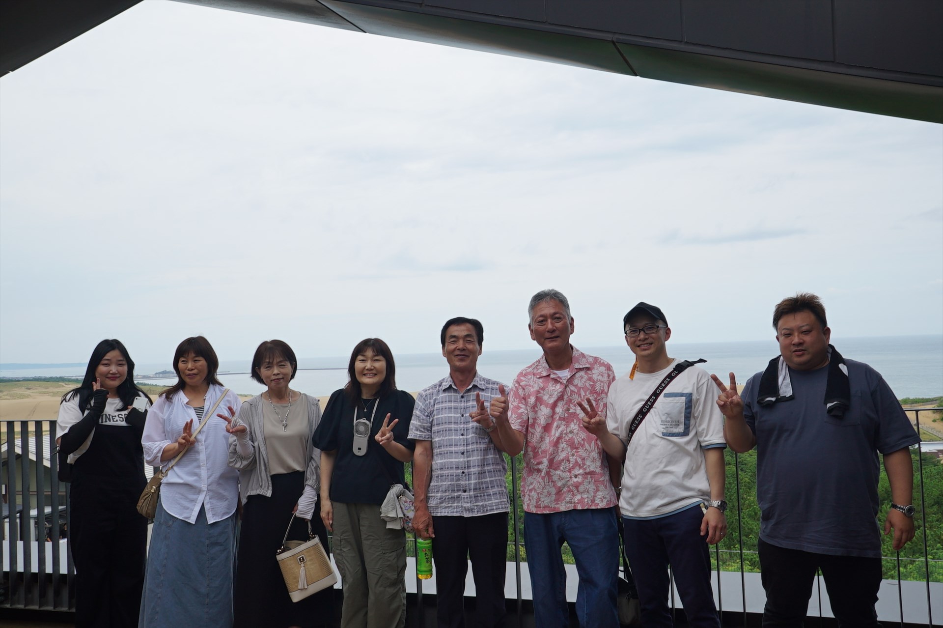 2024年社員旅行の様子in山陰