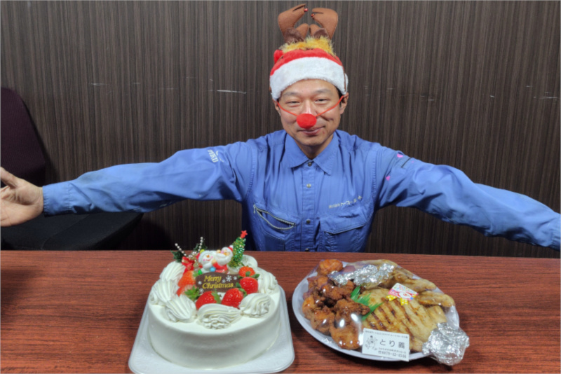 2024年クリスマスケーキと鳥セット